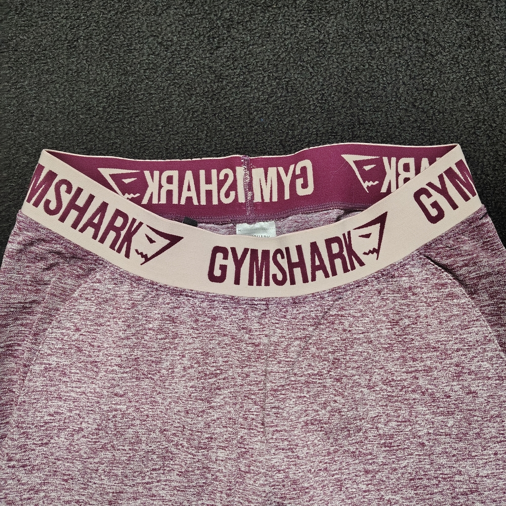 Gymshark Flex High Waisted Heather Purple Stretch Leggings Womens Size Large